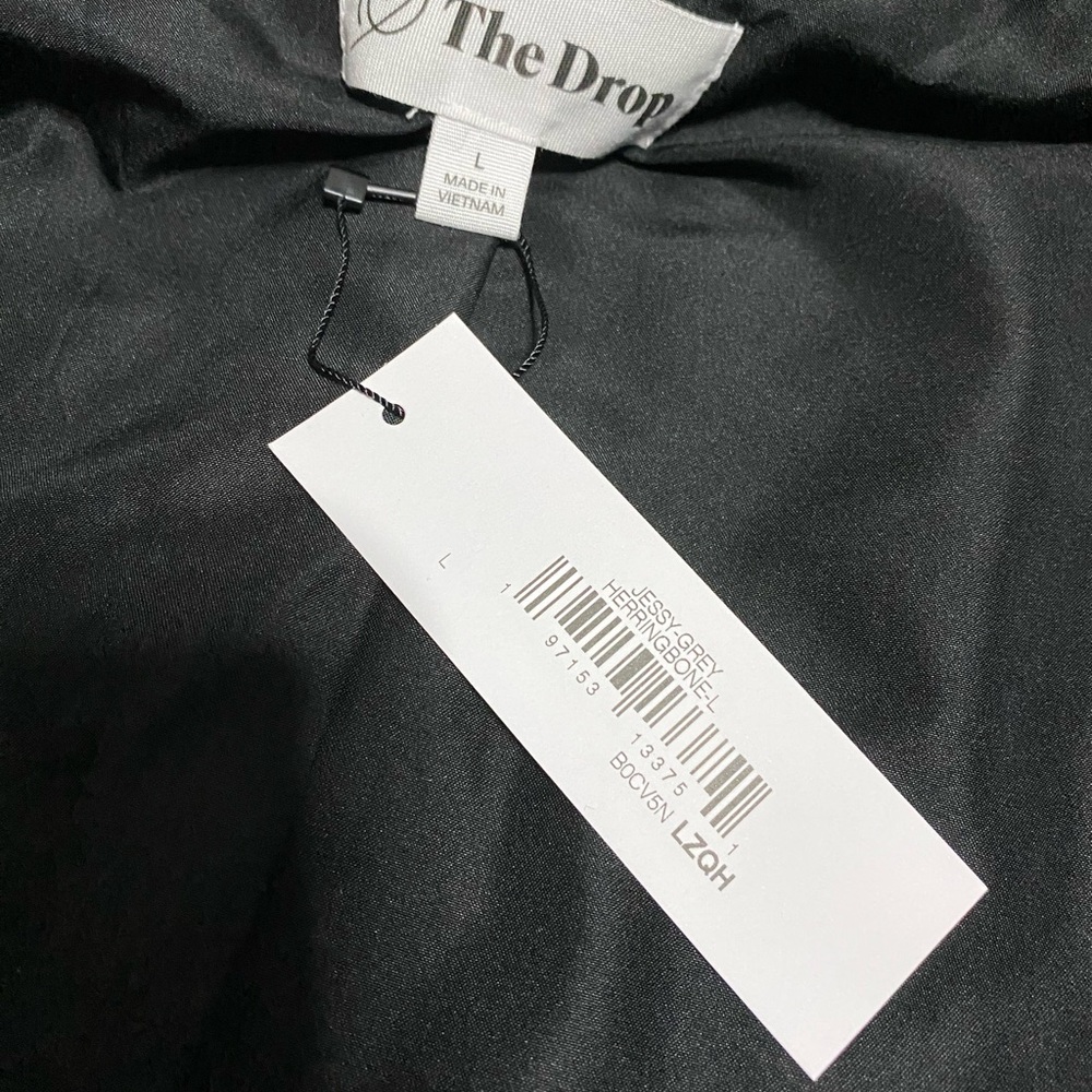The Drop womens Jessy Elongated Overcoat size Large - Picture 9 of 15